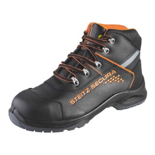 Sicherheitsstiefel VX 7600 ESD, S3 SRC, schwarz/orange, NB, Größe 39