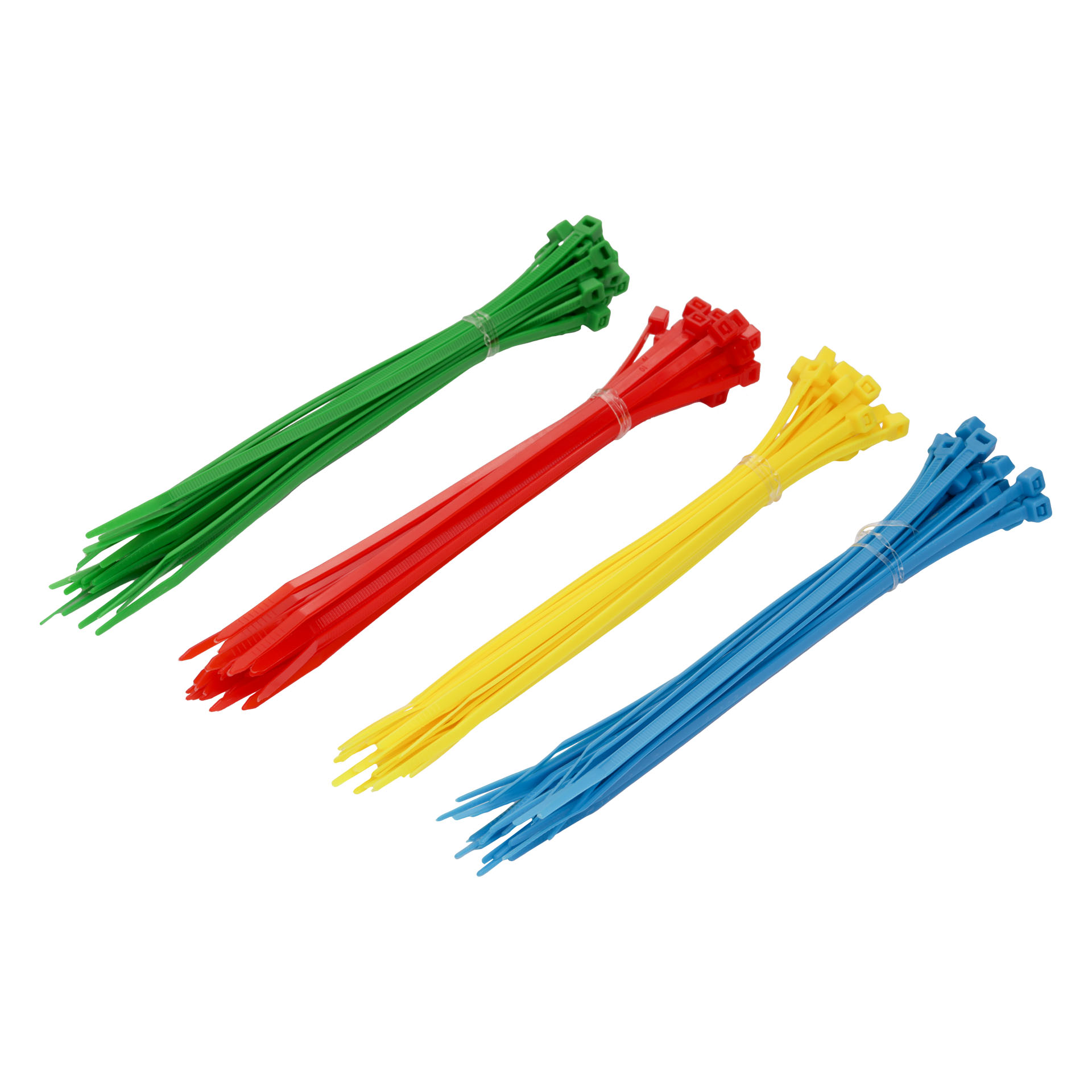 Kabelbinder, Kabelbinder, Farbmix, 100er-packung, 200 X 3,6 Mm, Vorstahl