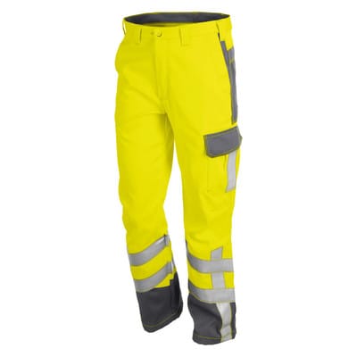 SAFETY 7 Hose PSA 3 2781 8420, warngelb/anthrazit, Größe 46