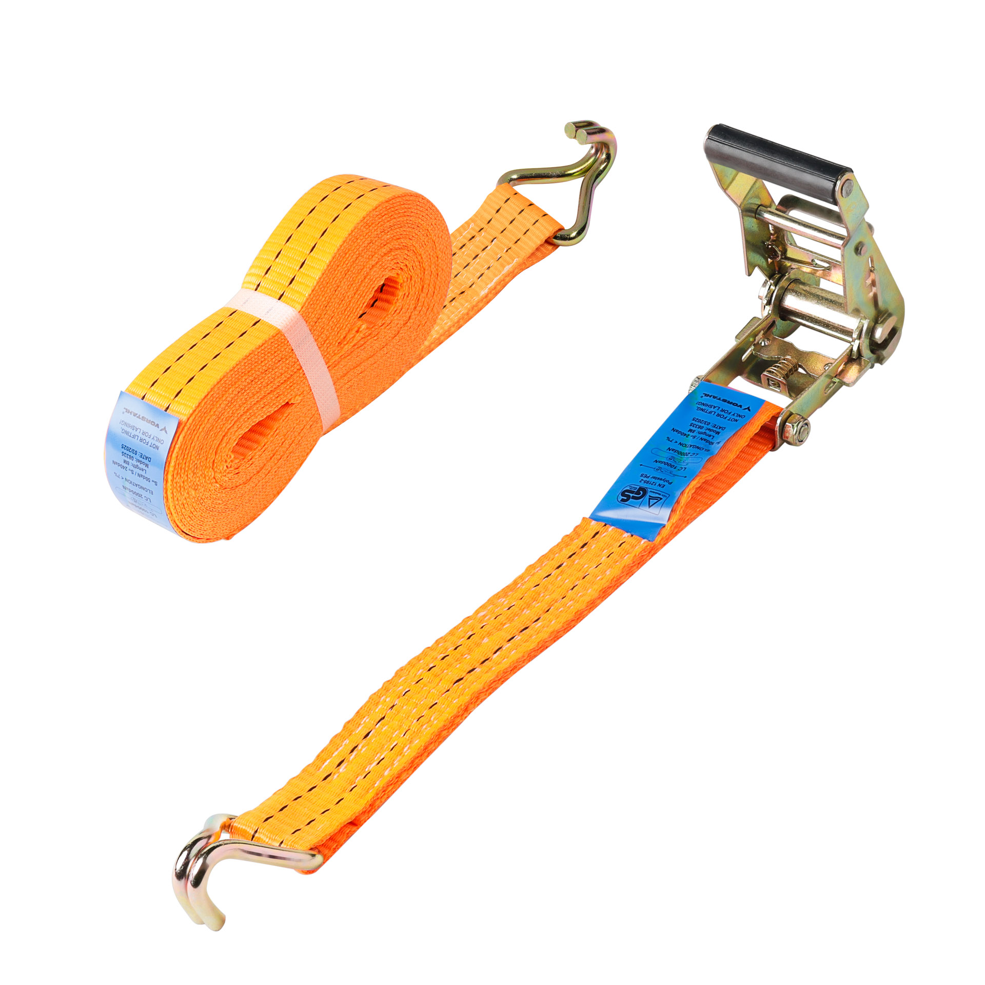Transportband 38 Mm X 6 M 2000 Kg Tüv Vorstahl Zertifikat