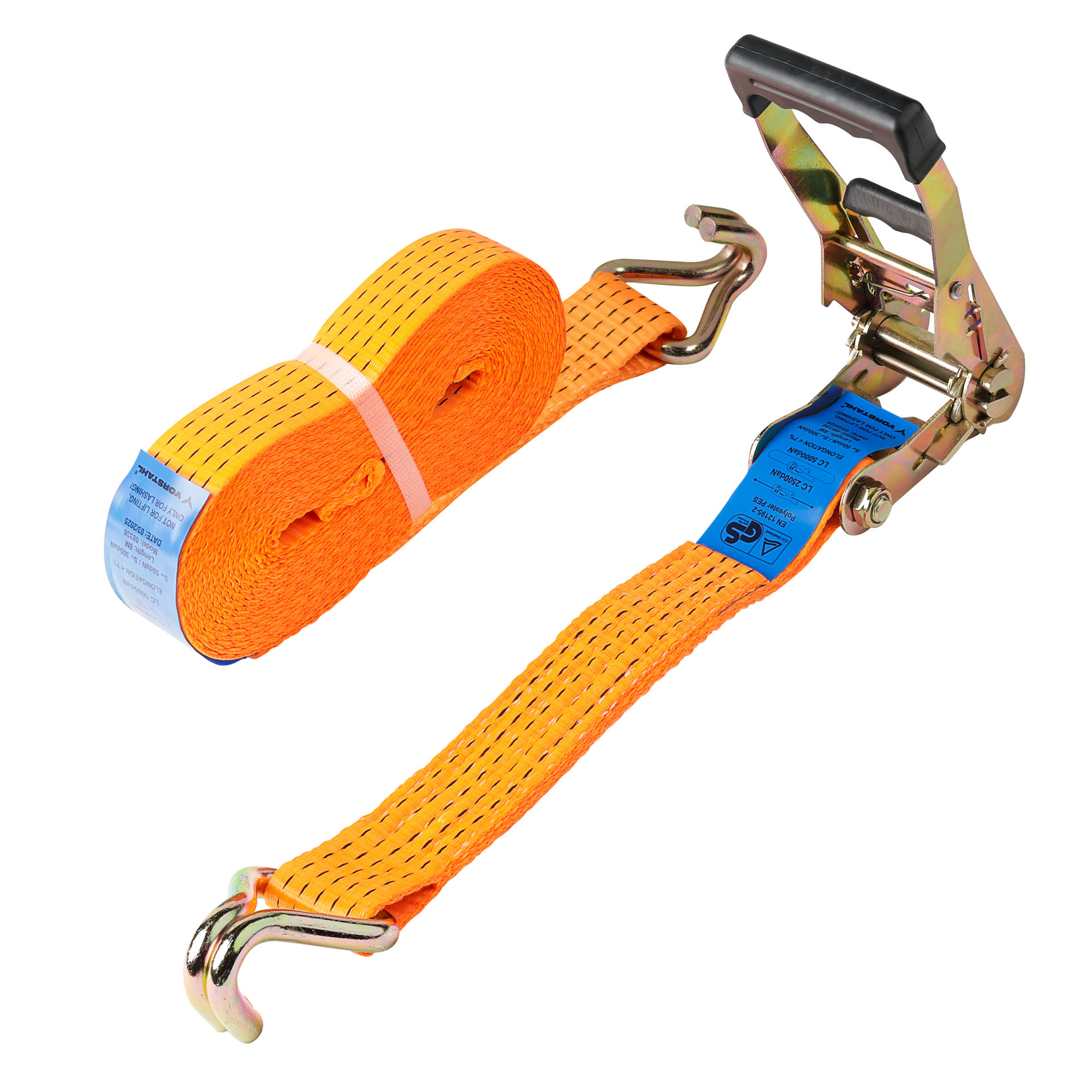 Transportband 50 Mm X 8 M 5000 Kg Tüv Vorstahl Zertifikat