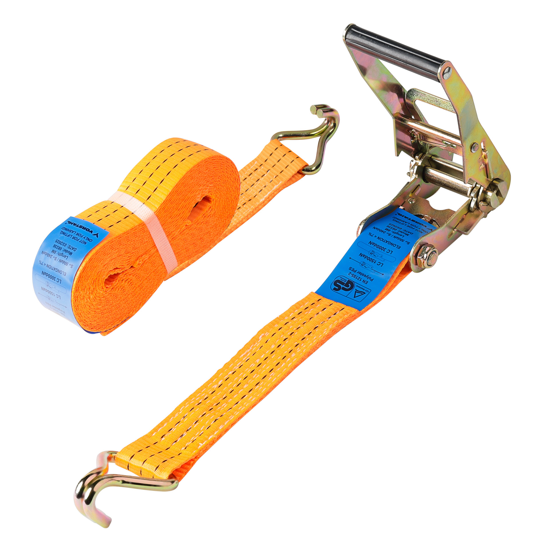 Transportband 50 Mm X 8 M 3000 Kg Tüv Vorstahl Zertifikat