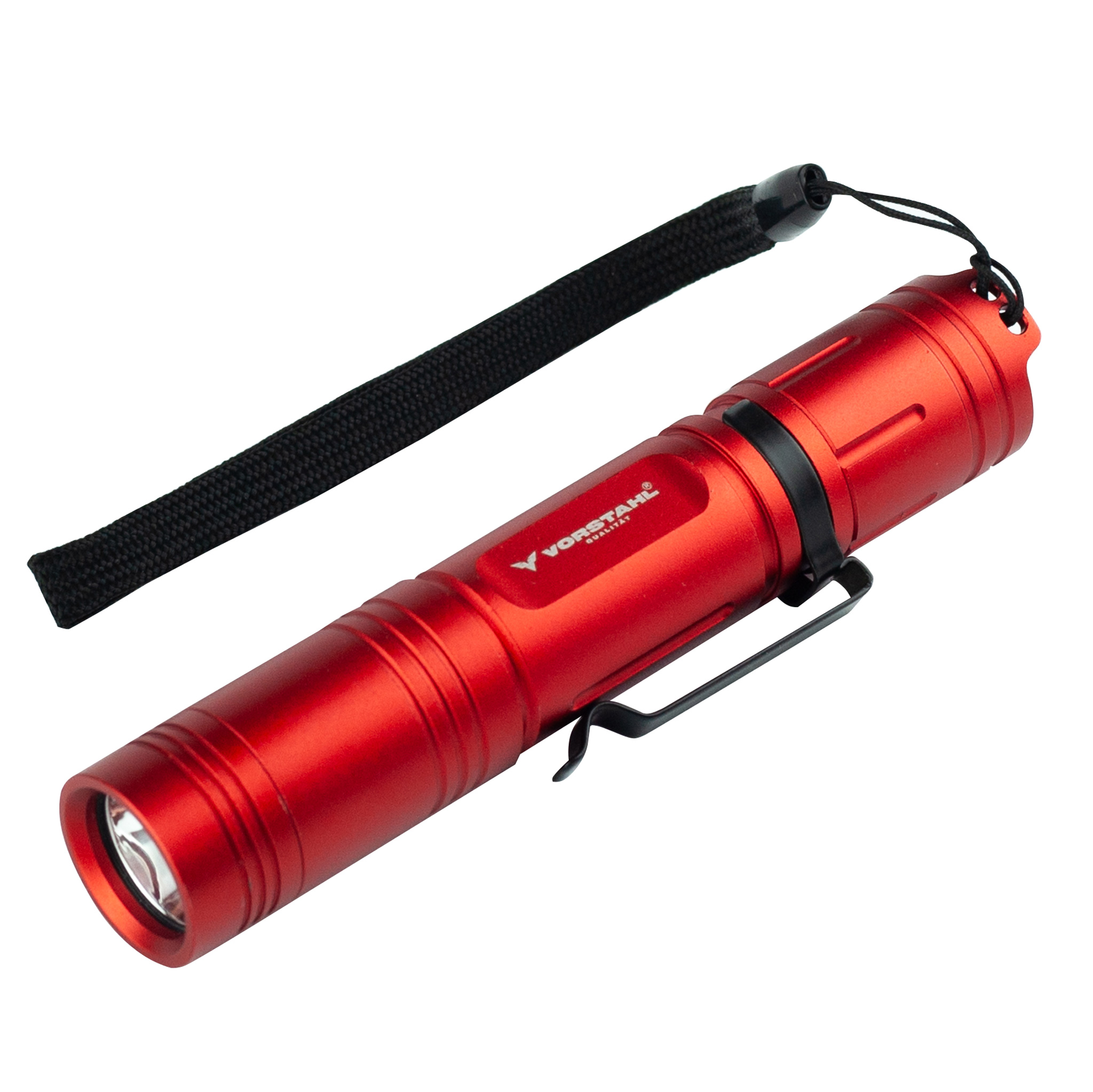 Leistungsstarke, Wiederaufladbare Led-taschenlampe, 600 Lm, 2200 Mah, Ip44, Usb-c, Qualität: Vorstahl