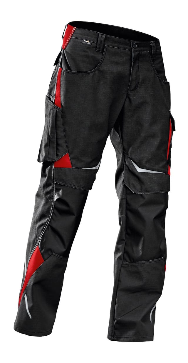 PULSSCHLAG Hose HIGH 2324 5353, schwarz/mittelrot, Größe 118