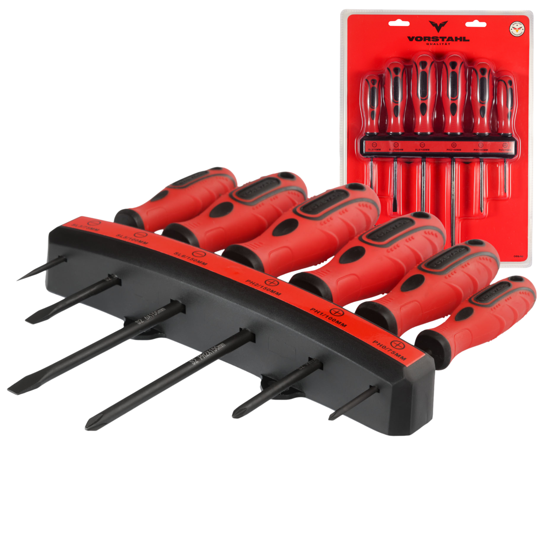 Vorstahl S2 Stahl-schraubendreher-set (6-teilig)