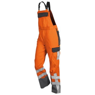 SAFETY 7 Latzhose PSA 3 3780 8420, warnorange/anthrazit, Größe 58