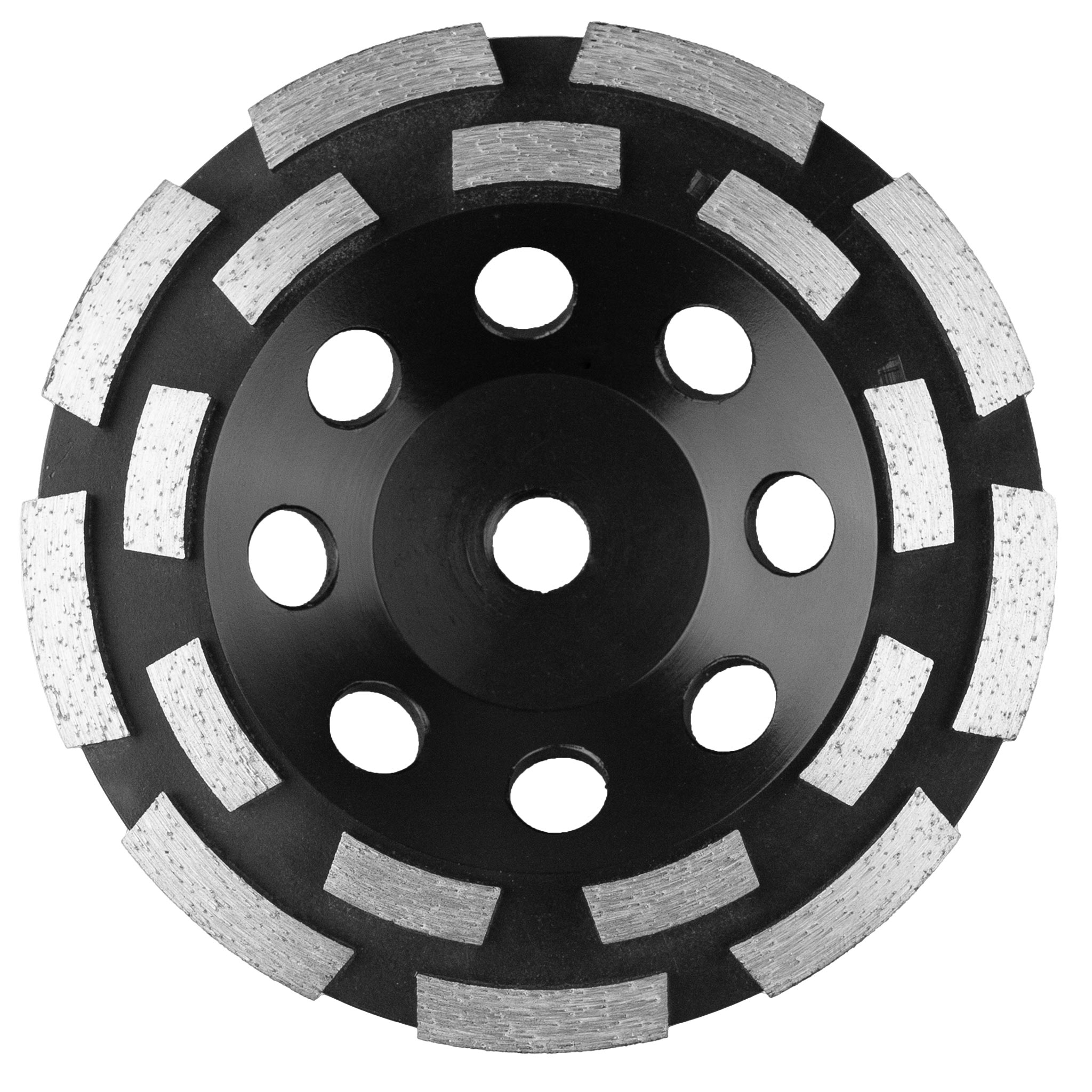 Segmentierte Doppel-diamantschleifscheibe M14 125 X 22,2 X 5 Mm