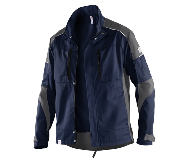 ACTIVIQ Jacke 1250 5365, dunkelblau/anthrazit, Größe 4XL