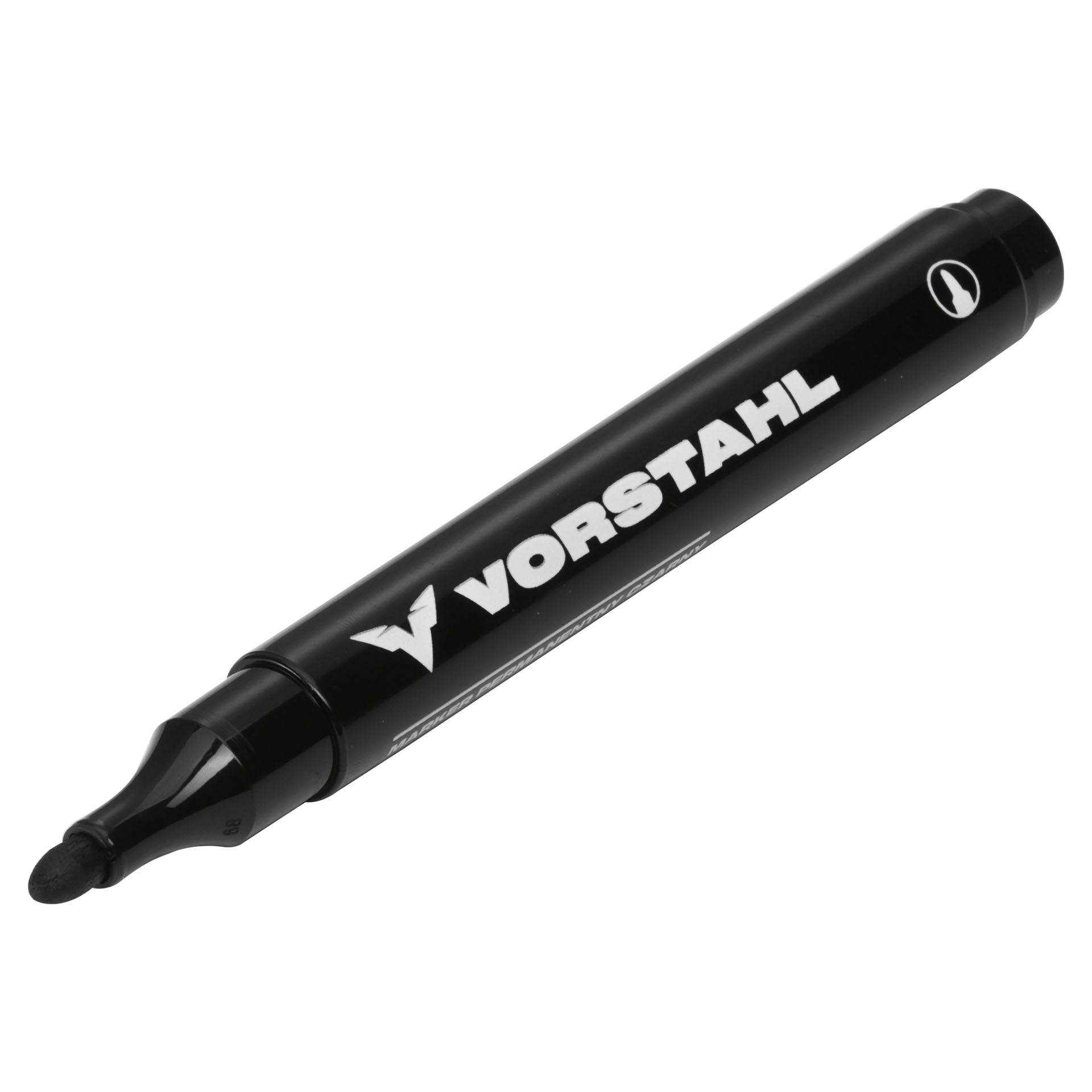 Permanentmarker Schwarz 145x15mm Wasserfest 1 Stück Vorstahl