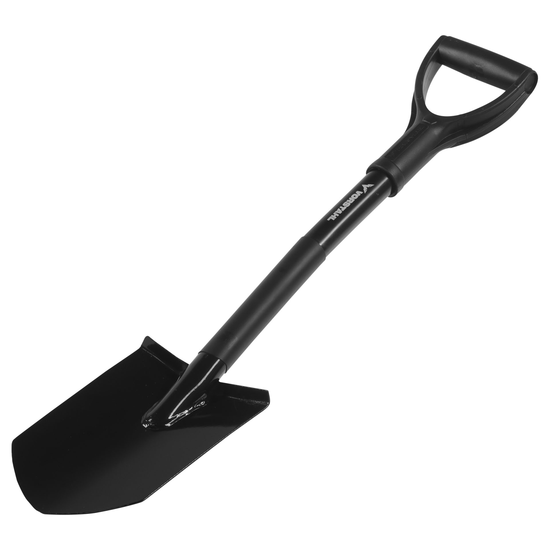 Schaufel Mit Metallstiel, Kurze Autoschaufel, Survival 75 Cm, Vorstahl