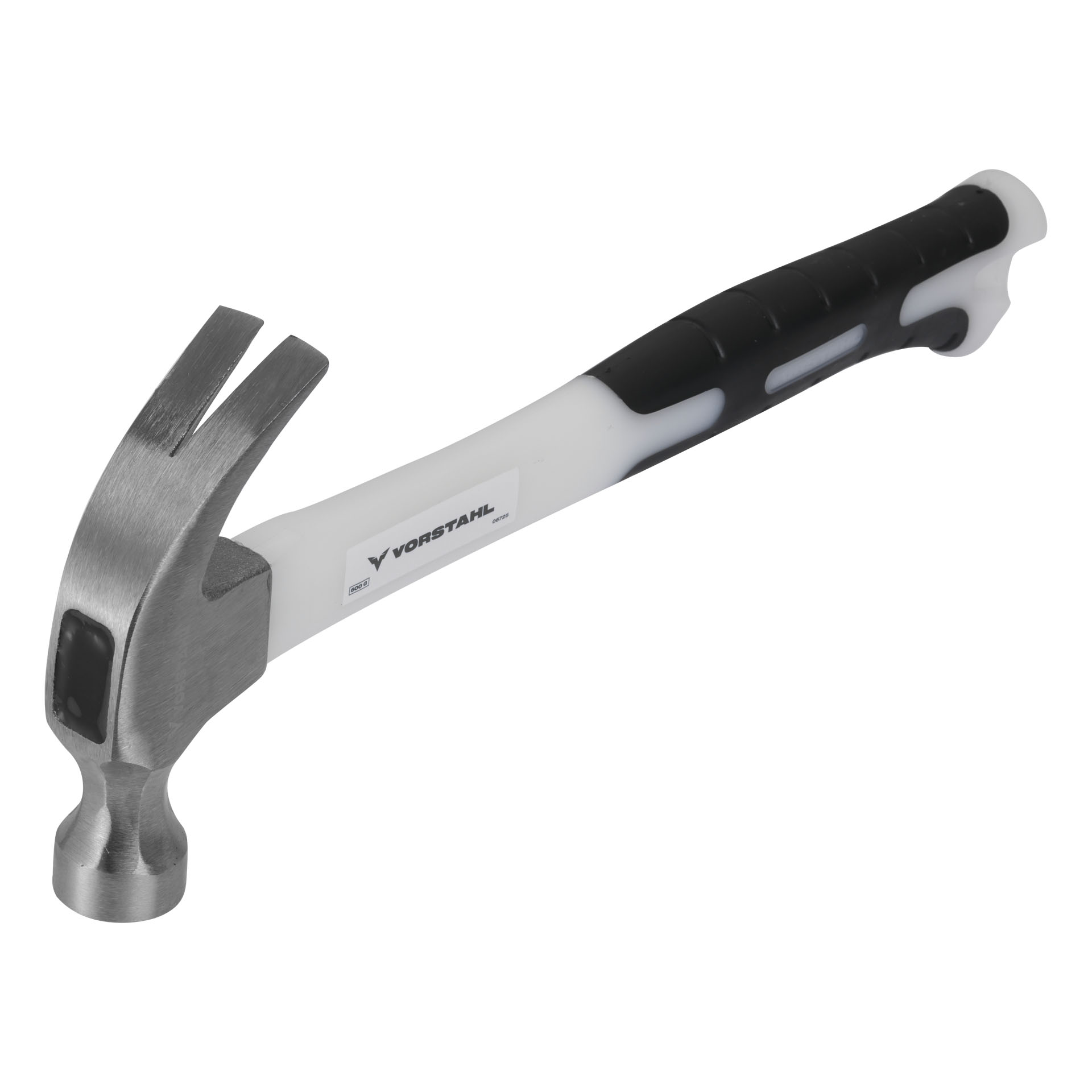 Zimmermannshammer, Gehärteter Stahl, Geschmiedeter Fiberglasgriff 600 G Vorstahl