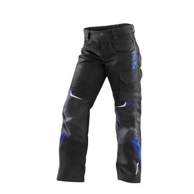 KIDZ Kinderhose 2224 5353, schwarz/kbl.blau, Größe 110-116