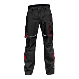 PULSSCHLAG Hose 2424 5353, schwarz/mittelrot, Größe 48