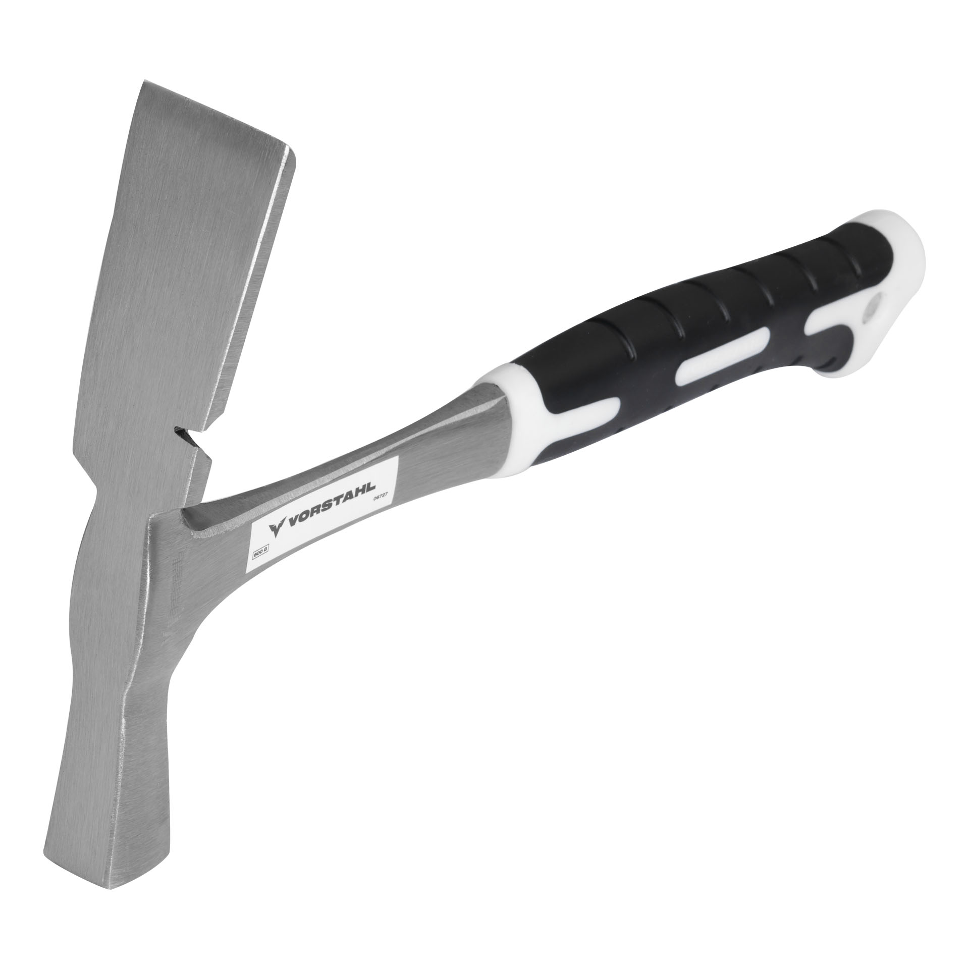 Maurerhammer, Stahl, Geschmiedet, Gehärtet, Monoblock, Berliner 600g Vorstahl