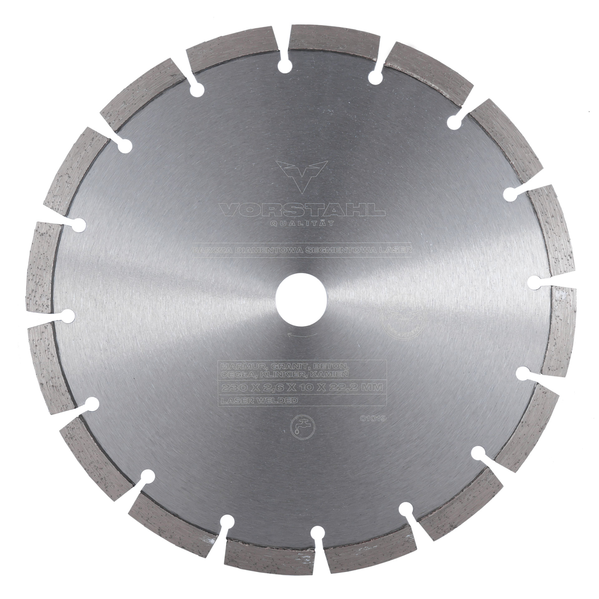 Segmentierte Diamanttrennscheibe Zum Schneiden Von Beton, 115 Mm, Vorstahl-qualität