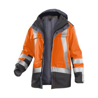 SAFETY 8 Parka PSA 3 1969 8420, warnorange/anthrazit, Größe 3XL