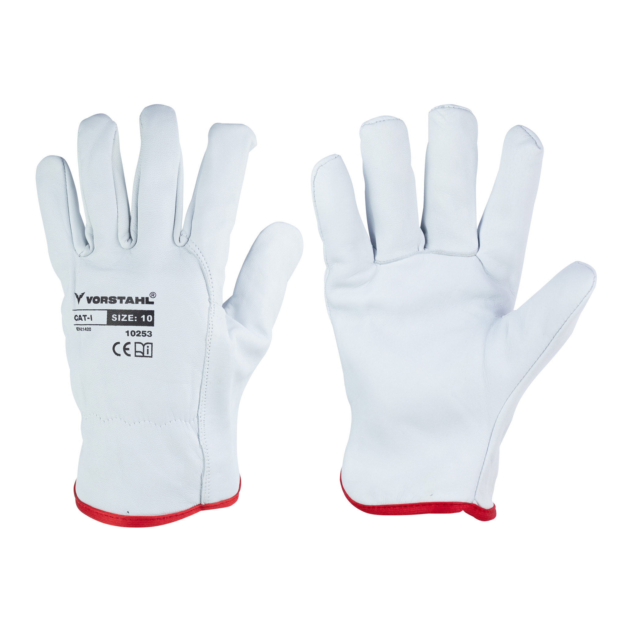 Handschuhe, Schutzhandschuhe, Bauhandschuhe, Winterarbeitshandschuhe, Größe 10, Vorstahl-qualität