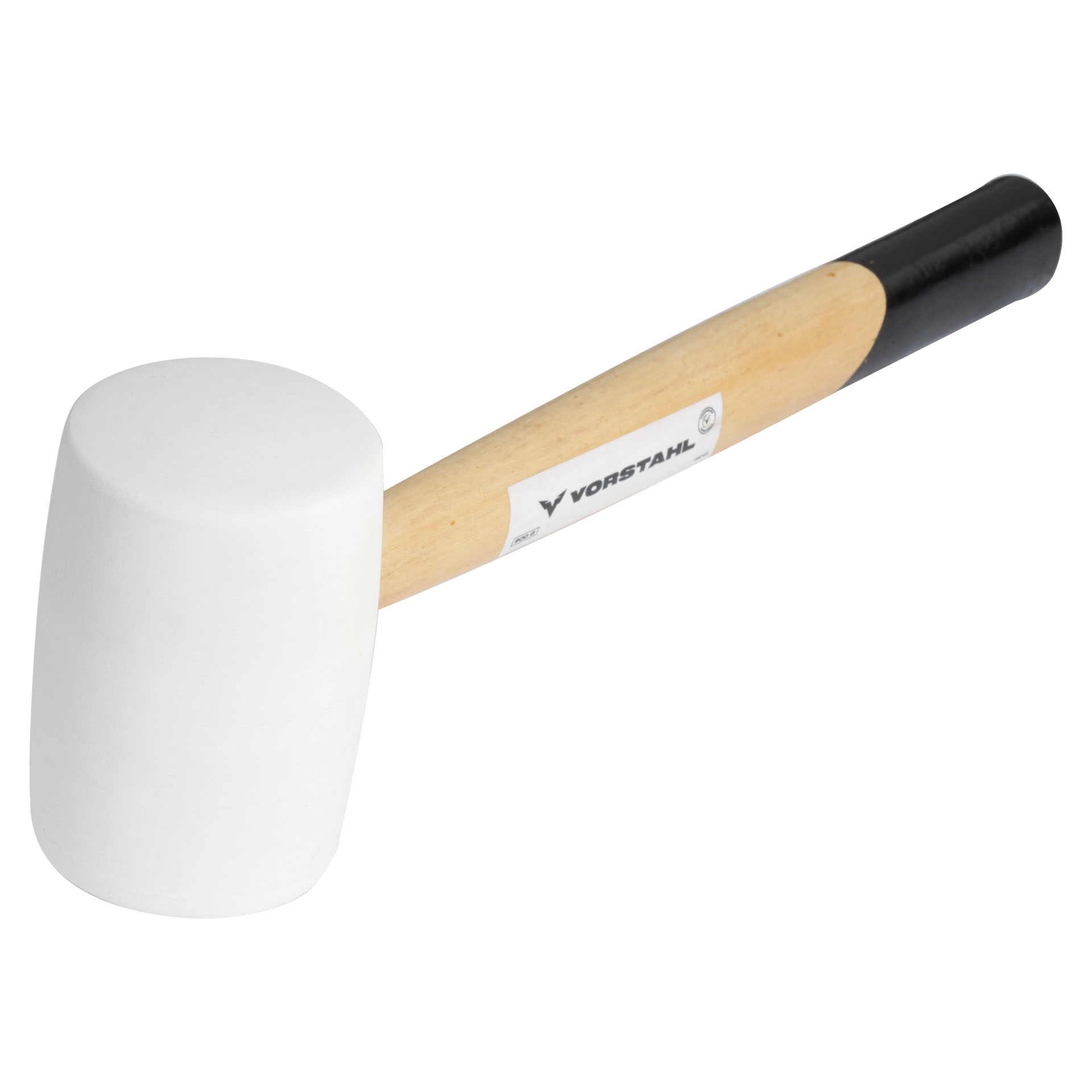 Gummipflasterhammer Für Würfel, Weißer Holzgriff, 900 G Vorstahl
