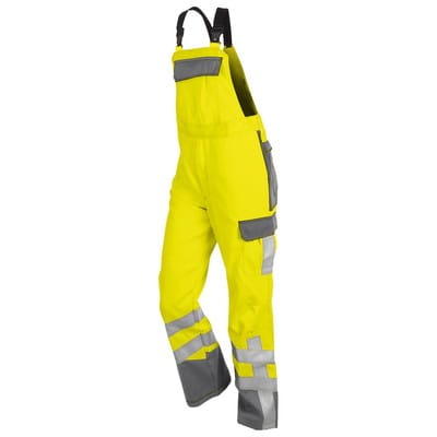 SAFETY 7 Latzhose PSA 3 3780 8420, warngelb/anthrazit, Größe 25