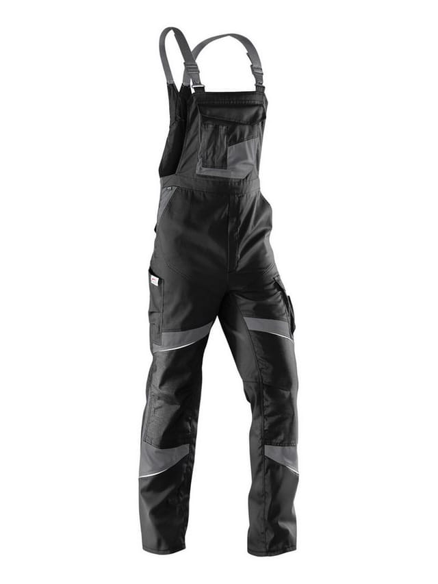 ACTIVIQ Latzhose 3250 5365, schwarz/anthrazit, Größe 50