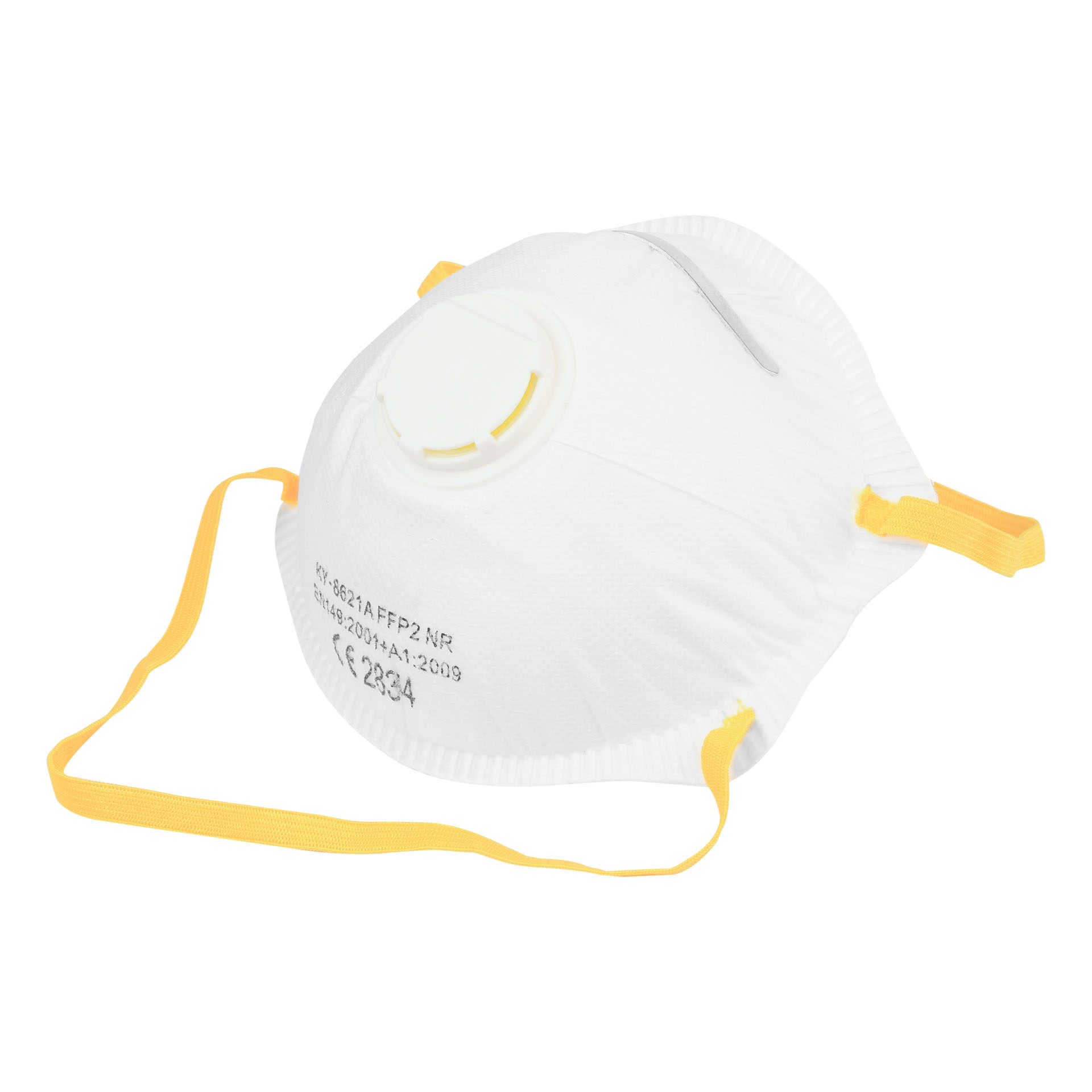 Schutzstaubmaske Mit Halbkreisförmigem Ventil Ffp2, 20er-packung. Vorstahl