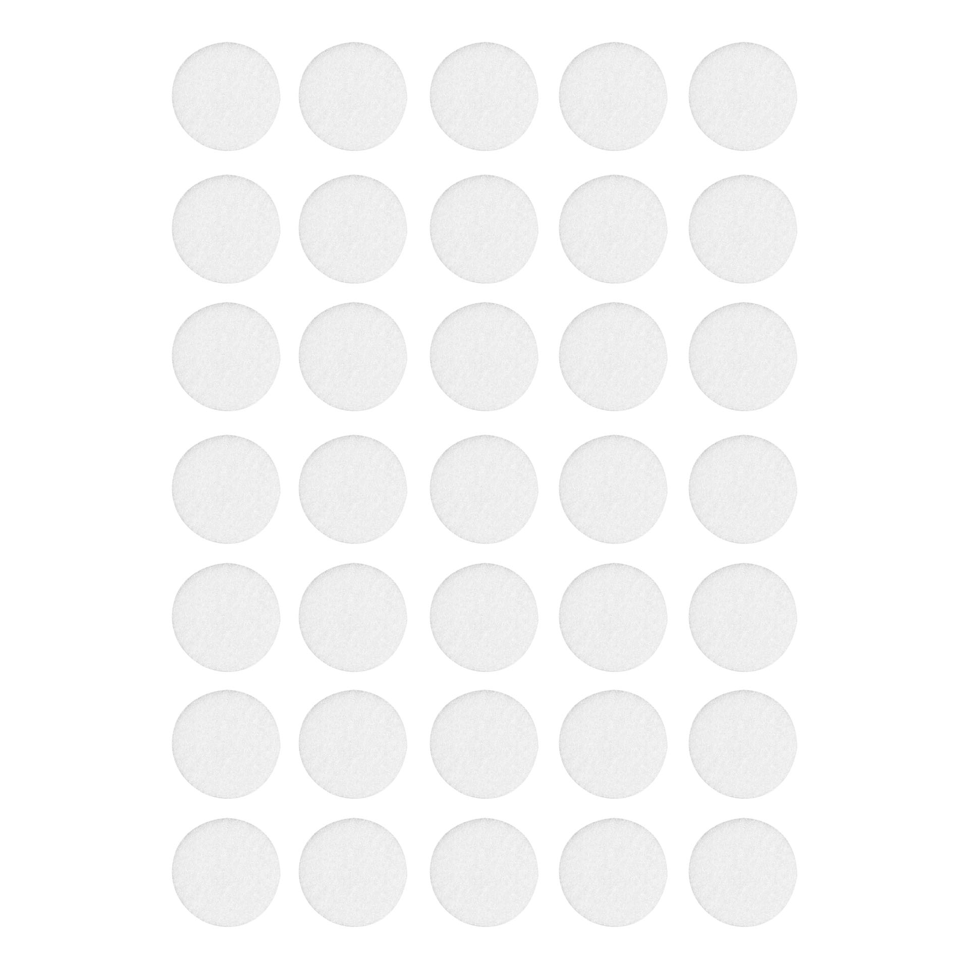 Selbstklebende Filzgleiter Weiß (30er-set) Fi 15 Mm Vorstahl