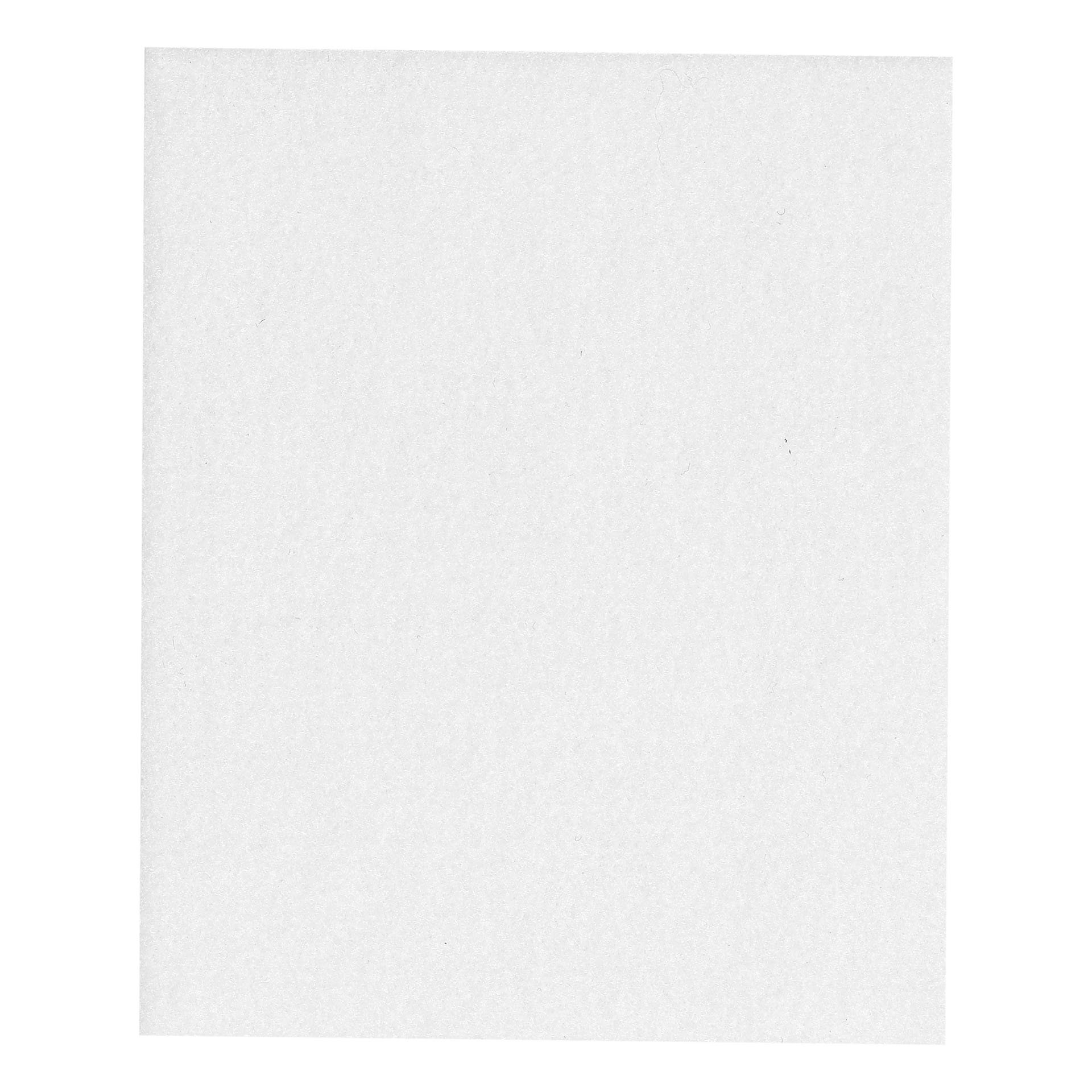 Selbstklebende Filzgleiter Weiß 100x120mm Vorstahl