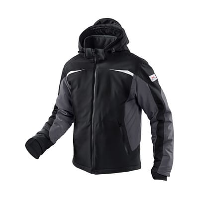 Winter Softshell Jacke 1041 7322, schwarz/anthrazit, Größe XS