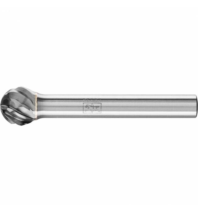 Hartmetall Hochleistungsfrässtift CAST Kugel KUD Ø 10x09 mm Schaft-Ø 6 mm für Gußeisen