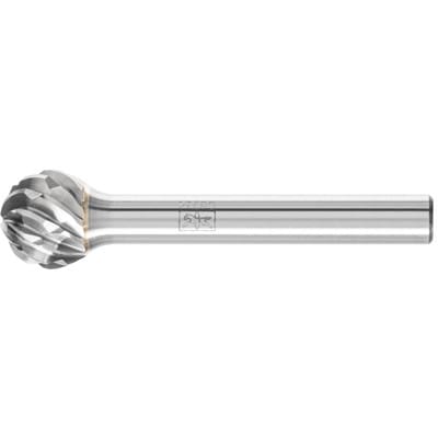 Hartmetall Hochleistungsfrässtift STEEL Kugel KUD Ø 12x10mm Schaft-Ø 6 mm für Stahl