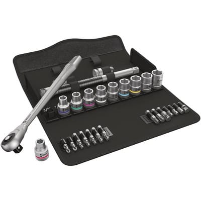 Steckschlüssel-Sortiment 8100 SC 10 Etui 28-teilig L32,5xB14,3xH6,5mm