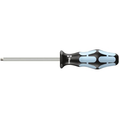 3368 Schraubendreher für Innen-Vierkantschrauben, Edelstahl, # 2 x 100mm