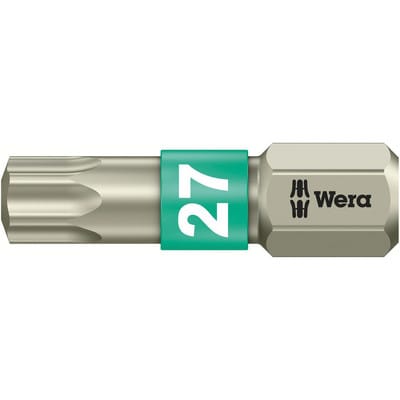 Bit 3867/1 TS aus Edelstahl, für TORX® TX 27 x 25mm