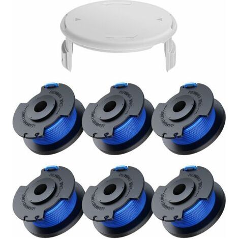 7er-pack Ersatzspulen Für Ryobi One+ Ac14rl Trimmerfäden (6 Spulen, 1 Abdeckung)...debuns