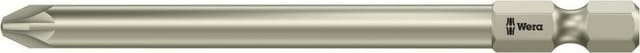 Bit Kreuzschlitz Pozidriv 3855/4 rostfrei 6,3mm / 1/4" PZ3x89mm