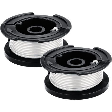 Zweiteilige Rasenmäherspulen – Für Black+decker Schneidköpfe – Kompatibel Mit Den Modellen Gh400, St6600, Cst1000, Lst120 Und Weiteren – Ersetzt Af-100, Af-100-3zp-karteo