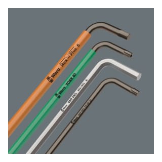 Winkelschlüssel BlackLaser 967 L HF mit Haltefunktion für TORX® TX 10 x 85mm