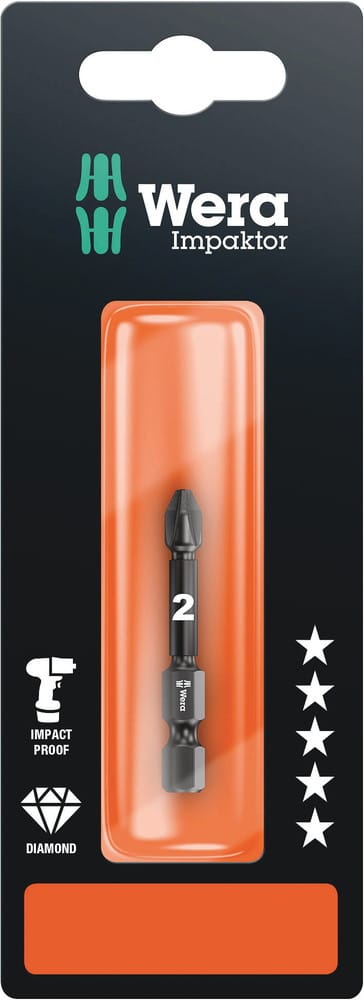 855/4 IMP DC Impaktor Bits SB, PZ 2 x 50mm