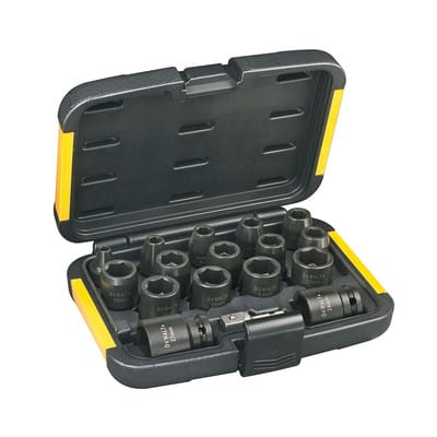 Steckschlüssel-Set DT7506-QZ schlagfest 17-teilig, 6 - 27mm DT7506-QZ