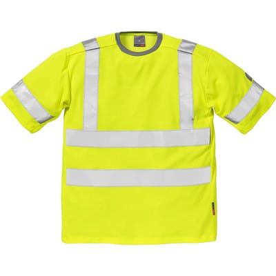 Warnschutz-T-Shirt 7024, warngelb, Größe XL