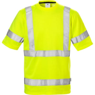Warnschutz-T-Shirt 7024, warnorange, Größe S