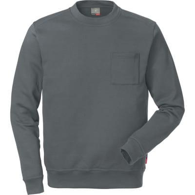 Sweatshirt 7394, dunkelgrau, Größe L