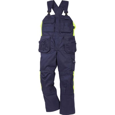 Flamm- und Hitzeschutz-Latzhose 0030, dunkelblau, Größe C50