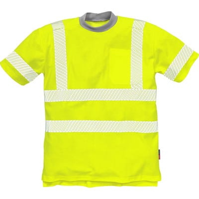 Warnschutz-T-Shirt 7406, warngelb, Größe M