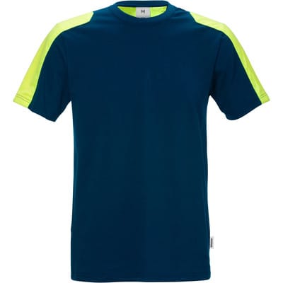 Warnschutz-Regenhose 2625 RS, warnorange/marineblau, Größe XL