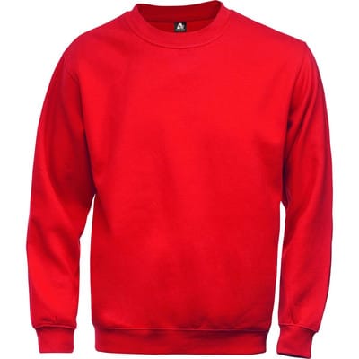 Sweatshirt 1734, rot, Größe L