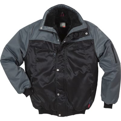 Kälteschutz-Pilotenjacke Icon Two 4813, schwarz/grau, Größe S