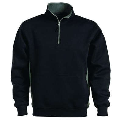 Sweatshirt 1705, schwarz, Größe L