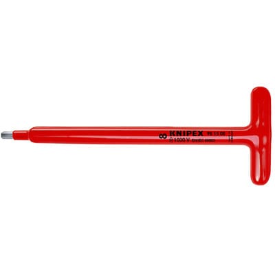 Schraubendreher Sechskant außen 98 15 05 isoliert Quergriff SW5 L:250mm