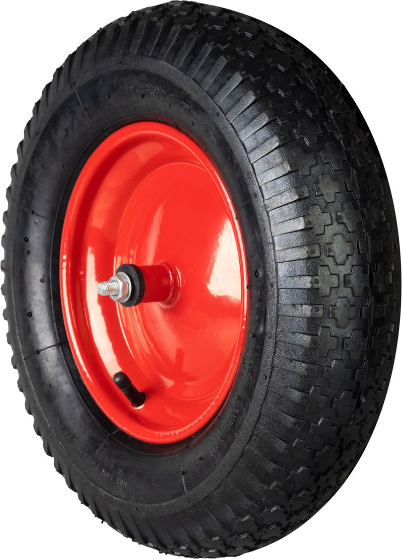 Rad Für Schubkarre Strend Pro Premium Fortis Black Aufblasbar, Ersatz, Mit Achse